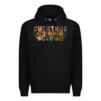 Black christmas cookie crew Premium Hoodie - CowhideDigitalArt