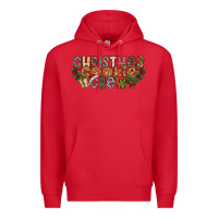 Red christmas cookie crew Premium Hoodie - CowhideDigitalArt