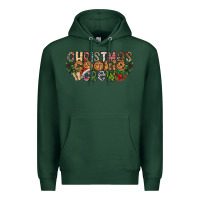 Sports Green christmas cookie crew Premium Hoodie - CowhideDigitalArt