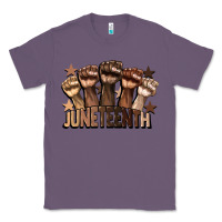 Lavender melanin juneteenth Classic Tee - CowGirlArtShop