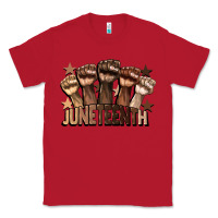 Red melanin juneteenth Classic Tee - CowGirlArtShop