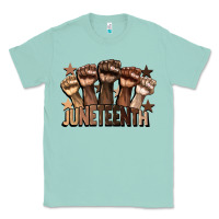 Seafoam melanin juneteenth Classic Tee - CowGirlArtShop