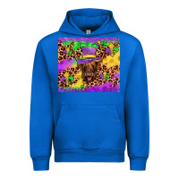 Cobalt highland cow mardi gras tumbler Urban Hoodie - JahusDesignShop