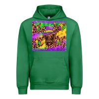 Emerald highland cow mardi gras tumbler Urban Hoodie - JahusDesignShop