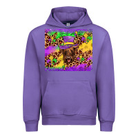 Tulip highland cow mardi gras tumbler Urban Hoodie - JahusDesignShop