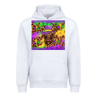 White highland cow mardi gras tumbler Urban Hoodie - JahusDesignShop