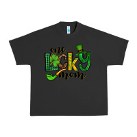 Pigment Black One lucky mom St. Patrick's Urban Heavy Tee - OliviaCreatesArt