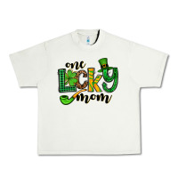 Pistachio One lucky mom St. Patrick's Urban Heavy Tee - OliviaCreatesArt