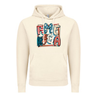 Vintage Artic America with lightning bolt 4th of july Vintage Hoodie - FaDigitalArtStudio