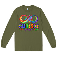 Army Green Autism accept understand love Long Sleeve Tee - FaDigitalArtStudio