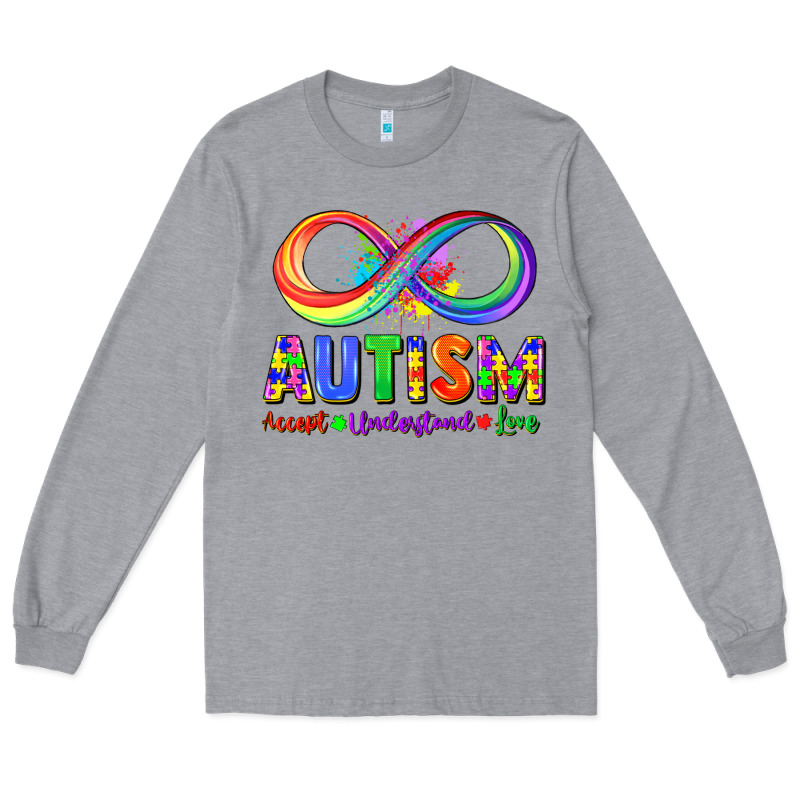 Autism Accept Understand Love Long Sleeve Tee by FaDigitalArtStudio | Teevron