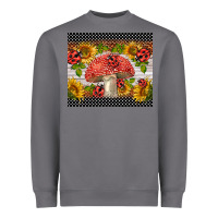Storm ladybug mushrooms Heavyweight Sweatshirt - BarkalooDesign