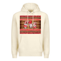 Sandshell valentines day gnomes leopard Premium Hoodie - Jasminsmagicworld