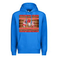 True Royal valentines day gnomes leopard Premium Hoodie - Jasminsmagicworld
