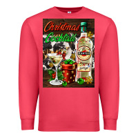 Cardinal christmas cocktail martini  air freshener Premium Sweatshirt - AdoDesignShop