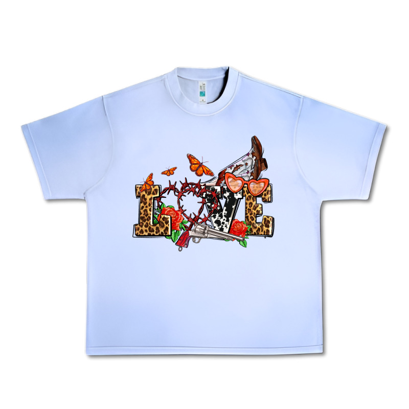 Western Love For Cowgirls Olivia Urban Heavy Tee by OliviaCreatesArt | Teevron