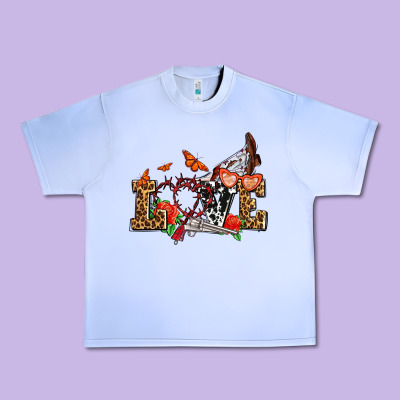 Western Love For Cowgirls Olivia Urban Heavy Tee Designed By Oliviacreatesart