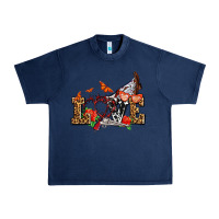 Navy western love for cowgirls olivia Urban Heavy Tee - OliviaCreatesArt