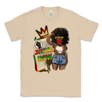 Mushroom juneteenth justice now Classic Tee - CowGirlArtShop
