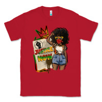 Red juneteenth justice now Classic Tee - CowGirlArtShop
