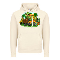 Vintage Artic truck saint patricks day Vintage Hoodie - FaDigitalArtStudio