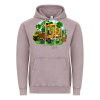 Vintage Zinc truck saint patricks day Vintage Hoodie - FaDigitalArtStudio