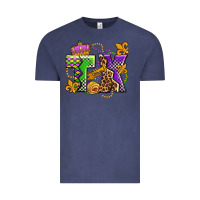 Vintage Denim texas mardi gras olivia Vintage Tee - OliviaCreatesArt