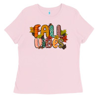 Bubblegum Pink fall vibes Ladies Tee - CowGirlArtShop