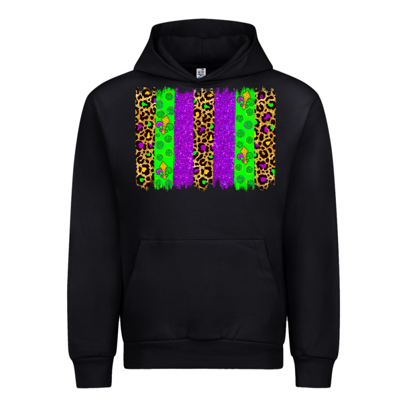 Mardi Gras Brush Stoke Urban Hoodie by JahusDesignShop | Teevron