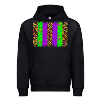 Black mardi gras brush stoke Urban Hoodie - JahusDesignShop