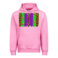 Fuchsia Pink mardi gras brush stoke Urban Hoodie - JahusDesignShop