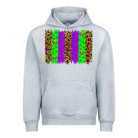Heather Grey mardi gras brush stoke Urban Hoodie - JahusDesignShop