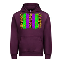 Mauve Wine mardi gras brush stoke Urban Hoodie - JahusDesignShop