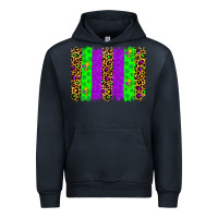Navy mardi gras brush stoke Urban Hoodie - JahusDesignShop