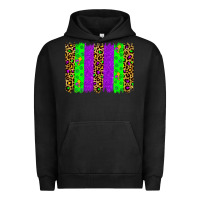 Pigment Black mardi gras brush stoke Urban Hoodie - JahusDesignShop