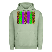 Pigment Oil Green mardi gras brush stoke Urban Hoodie - JahusDesignShop