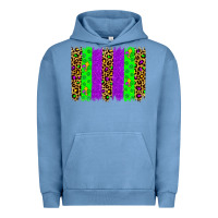 Pigment Pebble Blue mardi gras brush stoke Urban Hoodie - JahusDesignShop