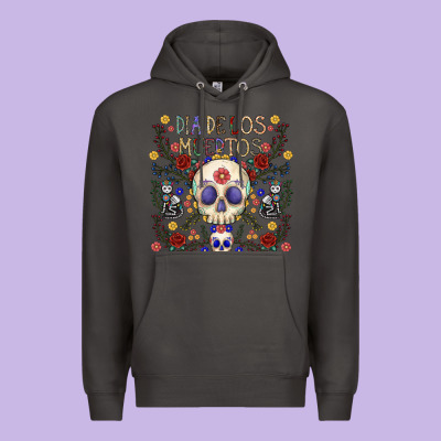 Dia De Los Muertos Premium Hoodie Designed By Cowhidedigitalart