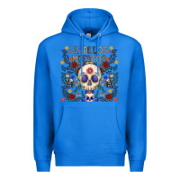 True Royal dia de los muertos Premium Hoodie - CowhideDigitalArt