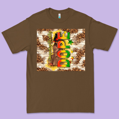 Unapologetically Dope Premium Tee Designed By Tumblerdesignbyshophia