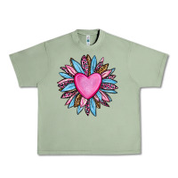 Oil Green valentine's day sunflower olivia Urban Heavy Tee - OliviaCreatesArt