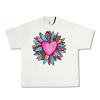 Pistachio valentine's day sunflower olivia Urban Heavy Tee - OliviaCreatesArt