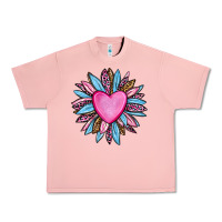 Salmon valentine's day sunflower olivia Urban Heavy Tee - OliviaCreatesArt