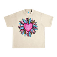 Sandshell valentine's day sunflower olivia Urban Heavy Tee - OliviaCreatesArt
