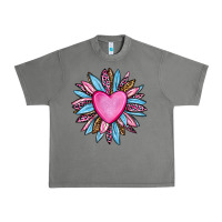 Tornado valentine's day sunflower olivia Urban Heavy Tee - OliviaCreatesArt