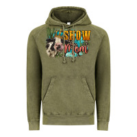 Vintage Olive Show mom cow Mother's Day Vintage Hoodie - FaDigitalArtStudio