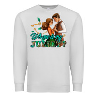 Dove Grey where is my juliet Premium Sweatshirt - AdoDesignShop