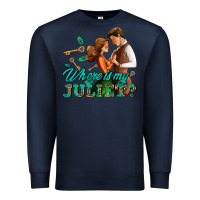 Navy where is my juliet Premium Sweatshirt - AdoDesignShop