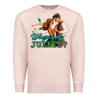 Pale Pink where is my juliet Premium Sweatshirt - AdoDesignShop