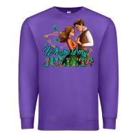 Purple where is my juliet Premium Sweatshirt - AdoDesignShop